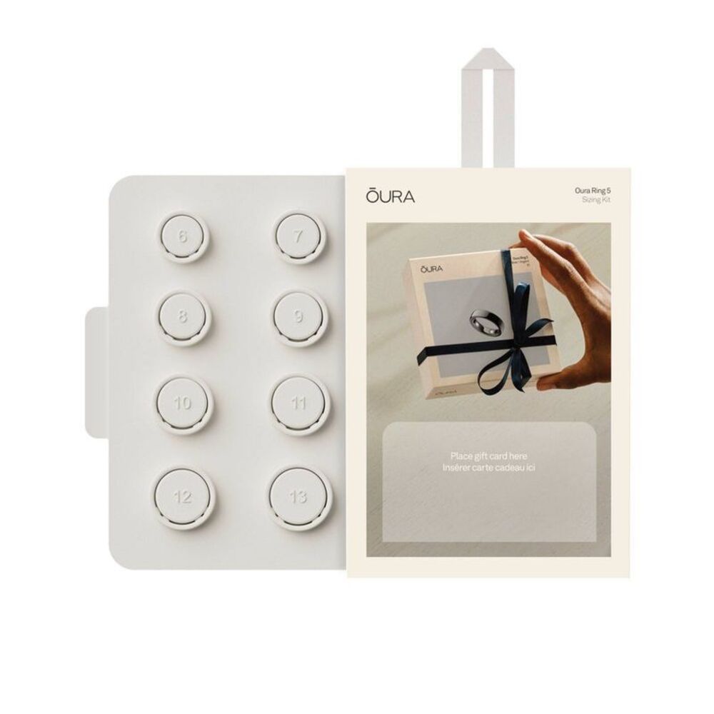 Oura -  Ring 5 Gifting Sizing Kit White